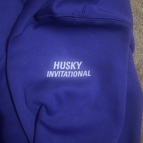 Bright purple Washington athletic Nike quarterzip perfect condition - Picture 3 of 4